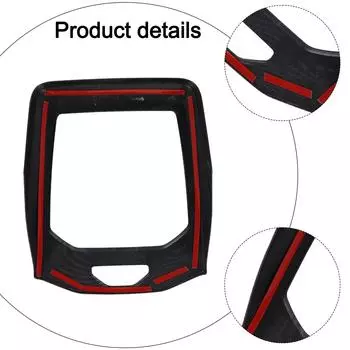 1*car Center Console Gear Shift Panel Trim Cover For BMW 5 Series G60 2024 Center Console Frame Trim Cover Car Interior Stickers CHINA