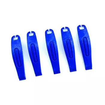 1 часть лопатки для шин шоссейного велосипеда MTB, подходит для всех размеров шин, очень прочный и многоразовый сверхлегкий инструмент для ремонта колес синий