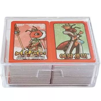 1 часть высококачественной цветочной игральной карты для королевы муравейников, популярной корейской игры