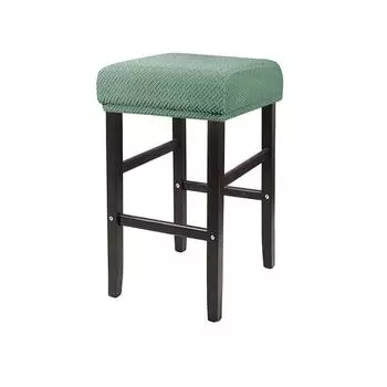 1 Чехлы для квадратных табуретов, чехлы для домашних жаккардовых стульев, чехлы для барных стульев, чехлы для сидений на стойках, чехлы для сидений в гостиной, кафе, ресторане 1pc chair cover