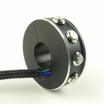 1 CNC Алюминиевый сплав Мотоциклетный руль Кнопка управления Самоблокирующиеся переключатели