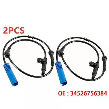 1 датчик скорости ABS 34526756384 для MINI ONE COOPER S R50 R52 R53 01-07 спереди чёрный