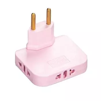 1 Drag 3 Европейский адаптер питания Складная дорожная вилка-переходник Розетка Многофункциональная портативная зарядная электрическая розетка синий