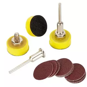 1 дюйм, 25 мм, задняя бархатная наждачная бумага, самоклеющаяся 100pcs