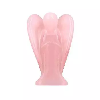 1 дюйм Мини Кристалл Резьба Ангел Кристалл Подарок Домашний Декор Минерал Образец, Голый Камень, Лечебный Камень 4cm