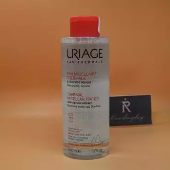 1 единица uriage uriage мицеллярная очищающая вода 500 мл (в подарокзначок включен), 1 единица