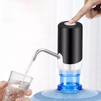 1 Electric Drinking Qater Pump Small Automatic Drainage Machine Summer And Winter Equipment Accessories чёрный
