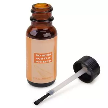 1 флакон, 0,5 унции, акриловая грунтовка без ожогов, основа для дизайна ногтей, инструмент для дизайна ногтей с легким запахом