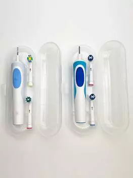 1 футляр для зубных щеток синий