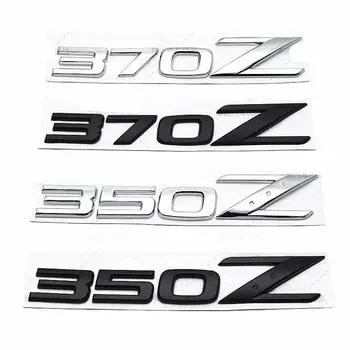 1 х 3D-логотип автомобиля, наклейка-эмблема, наклейка для Nissan 350Z (25*145 мм) 350Z серебряный