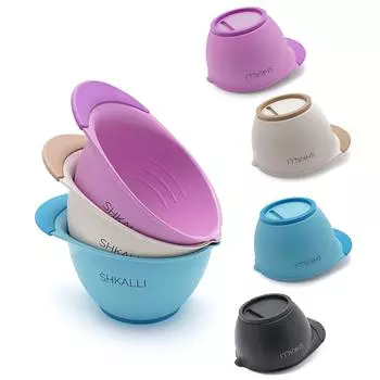 1 х Большая емкость для смешивания пасты для окрашивания волос Профессиональные салонные инструменты для окрашивания волос Миска для окрашивания волос