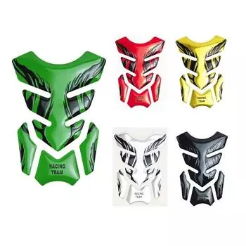 1 х наклейка на защитную накладку на бак мотоцикла (22*15,5 см) чёрный