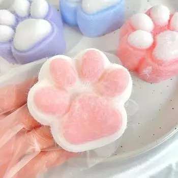 1 игрушка для сдавливания кошачьих когтей, креативная плюшевая игрушка для сдавливания кошачьих когтей, веселая и снижающая стресс, маленькая игрушка для повседневного отдыха, маленькая игрушка для милого подарка синий