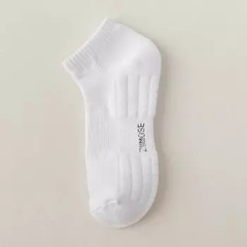 1 или 4 шт. Мужские хлопковые носки с дезодорантом, зимние, махровые, с бархатной серединой, белые чулки, утолщенные, спортивные, баскетбольные носки one size 37-43