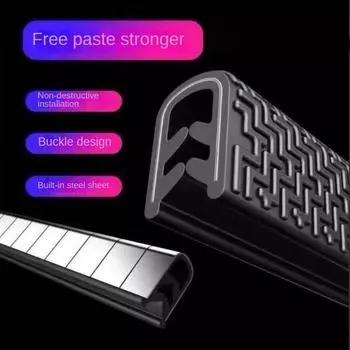 1 или 5 метров универсальная антипригарная полоса для двери автомобиля, предотвращающая столкновения, защитная полоса для двери, защита от царапин и столкновений, украшение кузова автомобиля 1meter белый