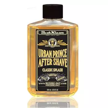 1 из 4 видов лосьона после бритья Bushcloth, Urban Prince 200мл, 200мл