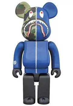 1-й КАМУФЛЯЖ SHARK NAVY BE@RBRICK 400%