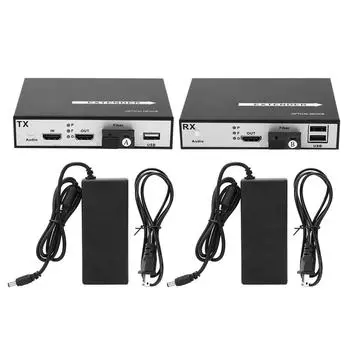 1-канальный HDMI-удлинитель, 1-канальный выход локальной петли, USB-интерфейс, вилка США 100–240 В