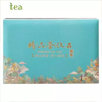 1 кг ископаемого чая пуэр с клейким ароматом, ароматом клейкого риса, измельченного серебра, зрелого чая с клейким ароматом Юньнани, подарочная коробка