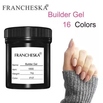 1 кг полиакриловый гель для ногтей FRANCHESKA, замачиваемый гель-лак для наращивания ногтей, быстрое наращивание ногтей