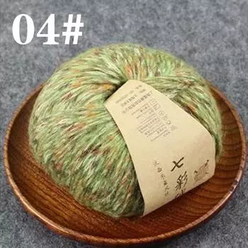1 клубок модной кашемировой пряжи 50 г цветной альпака бархат шерсть свитер шарф нить DIY ручное вязание