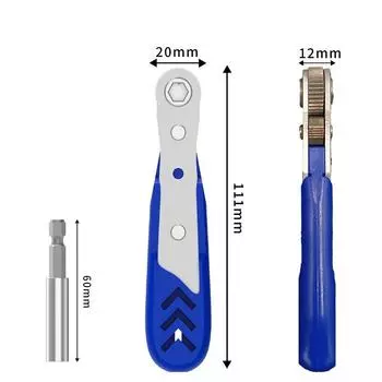 1 комбинированная отвертка 22 в 1, гаечный ключ двойного назначения с храповым механизмом, положительный и отрицательный шестигранный многофункциональный инструмент для технического обслуживания