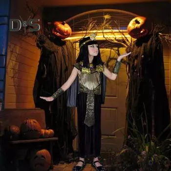 1 компл.. Аутентичный костюм египетского фараона. Тематические наряды для вечеринок. Удобная детская одежда для детей. Women L