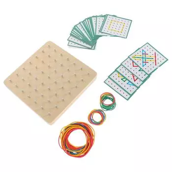 1 компл. деревянная графическая обучающая игрушка для детей, обучающая игрушка для детей, инструмент для обучения математике
