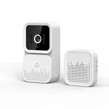 1 компл. дверной звонок 2,4G Wi-Fi 800 мАч аккумулятор 640x480 пикселей беспроводная камера домофон дверной звонок с ночным видением бытовые принадлежности
