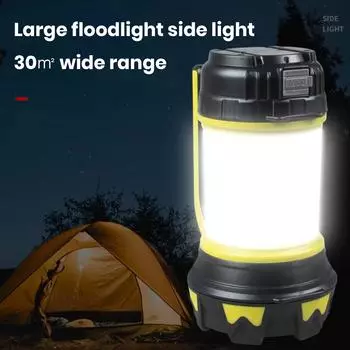 1 компл. фонарь для кемпинга с высоким люменом, супер яркий IPX4, водонепроницаемый аварийный светильник для палатки, 6 режимов, светодиодный фонарь для кемпинга, снаряжение для кемпинга зелёный