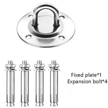 1 компл. из нержавеющей стали 304, потолочный подвесной комплект, якорная подвеска, крючок, вешалка для гамака для йоги, секс-качели, подвесной стул, мешок с песком 1 Set
