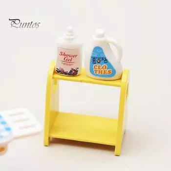 1 компл., комплект для прачечной, легкие богатые аксессуары, пластиковый кукольный домик, стиральная машина, комплект для прачечной для микропейзажа Sets