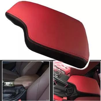 1 компл. кожаный автомобильный подлокотник с центральным управлением подлокотник для BMW E46 E90 E91 E92 E93 F30 F34 GT3 Series 2013- красный