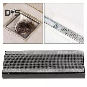 1 компл., наклейка для слива пола, предотвращающая засорение, быстрый дренаж воды, одноразовая наклейка для слива волос, для ванной комнаты, кухни B