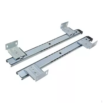 1 компл. под настольные направляющие для клавиатуры, компьютерные аксессуары, регулируемый выдвижной лоток чёрный