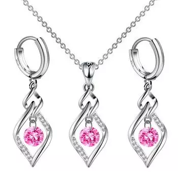 1 компл. S925 штамп серебряные женские серьги модные геометрические подвески высокое качество циркониевые серьги для женщин ювелирные изделия подарки