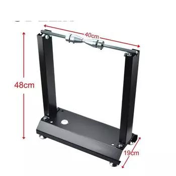 1 компл. станок для балансировки колес, поворотный регулируемый стенд для балансировки обода мотоциклетных шин, инструмент CHINA