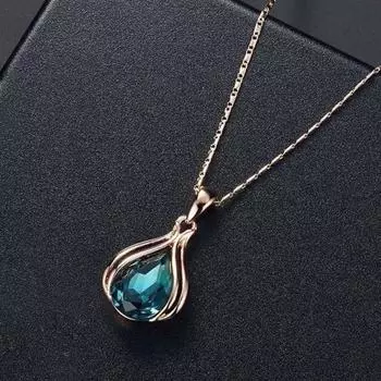 1 компл. свадебное ожерелье серьги геометрические украшения со стразами легкий блестящий комплект ювелирных изделий для свадьбы зелёный