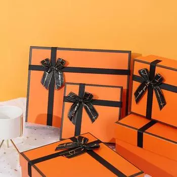 1 компл. Упаковка Композитный Картон Полезная Элегантная Свадебная Вечеринка Подарочная Упаковка Подарочная Коробка Подарочная Коробка Подарочная Коробка 1