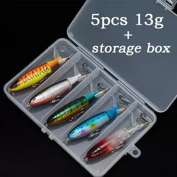 1 компл. Whopper Plopper Minnow, рыболовная приманка, 13 г, воблеры, искусственная жесткая приманка, воблер, вращающийся хвост, рыболовные снасти