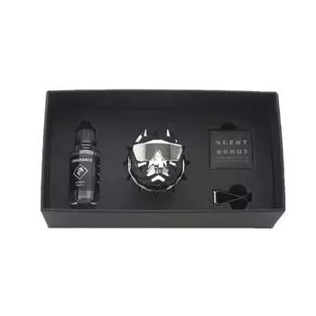 1 компл.. зажим для автомобильных духов, креативный освежитель воздуха в виде бульдога, аромат, парфюм, декор для автомобиля A