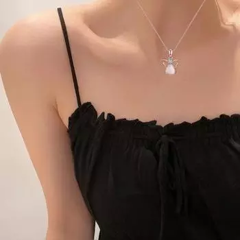 1 компл., женский комплект ожерелья и серег, угловая форма крыла, выдолбленные горный хрусталь, полированная нержавеющая сталь, изысканные украшения для ушей и шеи, ювелирные изделия, подарок для женщин золотистый