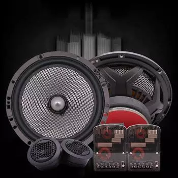 1 комплект 165AS Access Performance Component автомобильные динамики 6,5 дюймов 120 Вт В НАЛИЧИИ Подарок на День отца Автомобильная передняя дверь аудио модифицированная 6.5 inch