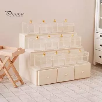 1 комплект 1:12 полок для демонстрации кукольного домика, миниатюрные полки для демонстрации еды и конфет в супермаркете, аксессуары для кукольного дома Sets