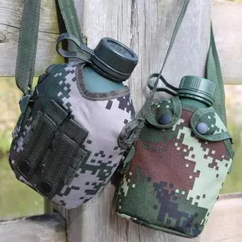 1 комплект, 1 л, походный чайник, большая емкость, защита от падения, термостойкость, питьевая вода, походный кувшин для активного отдыха на свежем воздухе 1L A