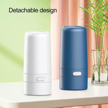 1 комплект, 200 мл промыватель для носа с резервуаром для воды, высокочастотная зарядка через USB, вращающаяся головка, 3 шестерни, импульсный тип, промыватель для носа, ежедневное использование синий