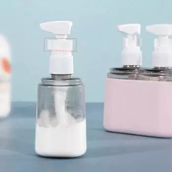 1 комплект, 200 мл, силиконовая многоразовая бутылка с этикеткой, портативный, герметичный, многоразовый лосьон, не содержащий BPA, шампунь для полоскания рта, косметический пустой дорожный контейнер серый