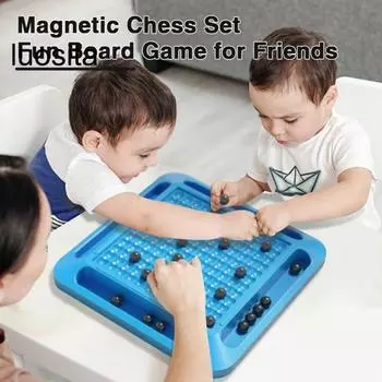 1 комплект 2024, новая настольная игра с магнитным камнем, тренировка логики концентрации и мышления, детская развивающая шахматная игрушка Sets