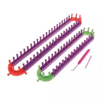 1 комплект/20 шт. произвольная комбинация шарф шляпа носок вязальщица вязальная машина ткацкий станок шерстяная пряжа художественные ремесла инструменты для изготовления as described разноцветный