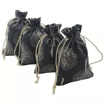1 комплект/20 шт. серого дерева жизни, сумка-мешок с завязкой на шее, сумка для украшения вечеринки, дня рождения, подходит для свадеб и подарков на вечеринки Pack of 20